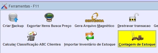 �cones Contagem Estoque